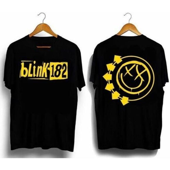 Gildan Other - B182 Tour 2023 Merch Tom Delonge Back In B182 Shirt 2 Sided Unisex Shirt